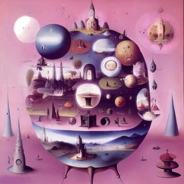 Digital Arts titled "Beyond Reality" by Sofia Markina, Original Artwork, AI generated image
