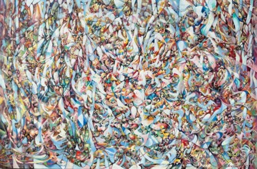 Endless Movement Schilderij getiteld "Endless Movement" door Samvel Atasunts, Origineel Kunstwerk, Olie