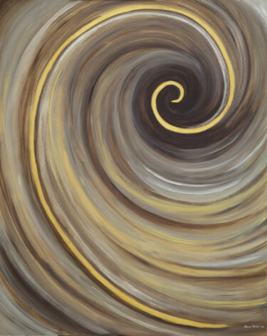 Golden Ratio Peinture intitulée "Golden Ratio" par Maria Votek, Œuvre d'art originale, Acrylique