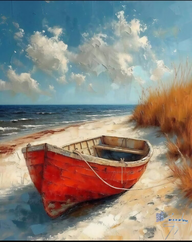 Pintura titulada "Nostalgia En La  Or…" por Elio Segundo Sanchez, Obra de arte original, Oleo
