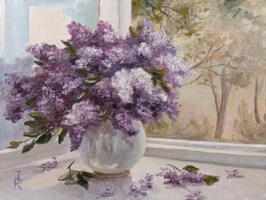 绘画 标题为“When the lilac bloo…” 由Tamara Rozinskay, 原创艺术品, 油