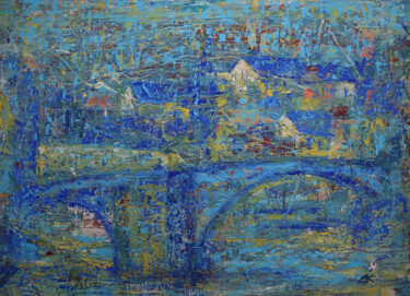 "Mende French Old Ci…" başlıklı Tablo Denis Kuvayev tarafından, Orijinal sanat, Akrilik Ahşap Sedye çerçevesi üzerine monte…