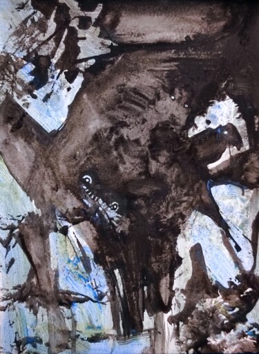 Painting titled "Forrest legends - 2" by Milto Sideris, Original Artwork, Acrylic