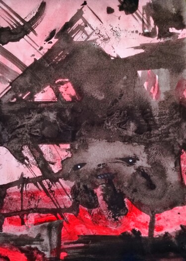 Painting titled "Forrest legends - 5" by Milto Sideris, Original Artwork, Acrylic