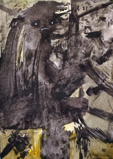 Painting titled "Forrest legends - 6" by Milto Sideris, Original Artwork, Acrylic