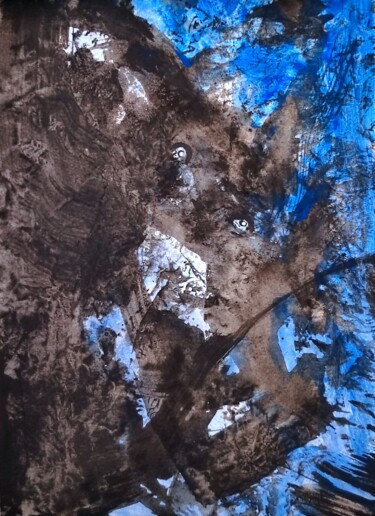 Painting titled "Forrest legends - 7" by Milto Sideris, Original Artwork, Acrylic