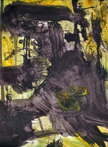 Painting titled "Forrest legends - 9" by Milto Sideris, Original Artwork, Acrylic