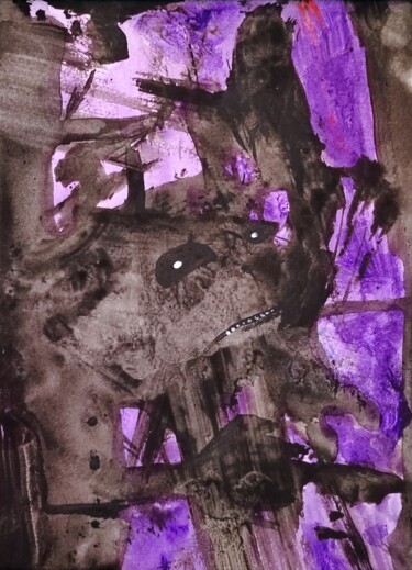 Painting titled "Forrest legends - 10" by Milto Sideris, Original Artwork, Acrylic