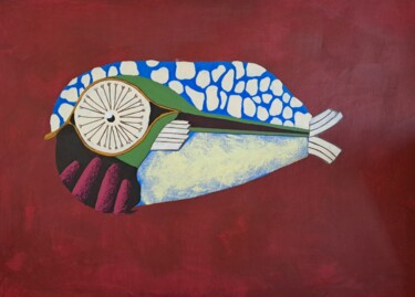 Peinture intitulée "Métamorphoses - Art…" par Atelier Linea, Œuvre d'art originale, Acrylique
