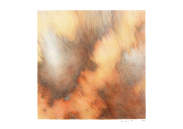 图画 标题为“dessins 25x25 #14” 由Marie-Pascale Corcuff, 原创艺术品, 铅笔