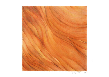 Drawing titled "dessins 25x25 #15" by Marie-Pascale Corcuff, Original Artwork, Pencil