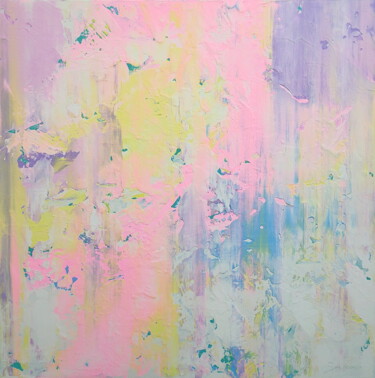 Abstract 2530 Schilderij getiteld "Abstract 2530" door Alex Senchenko, Origineel Kunstwerk, Acryl Gemonteerd op Frame voor houten brancard