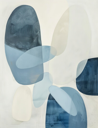 Digital Arts titled "ABSTRACT PAINTING O…" by Alena Shnaider, Original Artwork, Acrylic