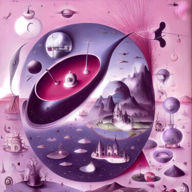 Digital Arts titled "Secreуts of Evening…" by Sofia Markina, Original Artwork, AI generated image