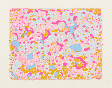 Gravures & estampes intitulée "Untitled (20250428)" par Kazuhiro Higashi, Œuvre d'art originale, Monotype