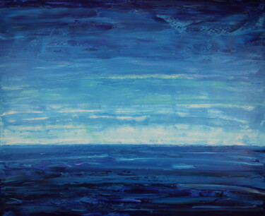 Ocean Blues 绘画 标题为“Ocean Blues” 由Denis Kuvayev, 原创艺术品, 丙烯