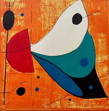 Butterfly Metamorphosis Peinture intitulée "Butterfly Metamorph…" par Lana Usova, Œuvre d'art originale, Acrylique