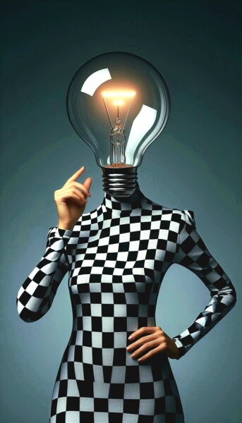 Intelligenza artificiale Digital Arts titled "Intelligenza artifi…" by Angelo Mazzoleni, Original Artwork, Manipulated Photography