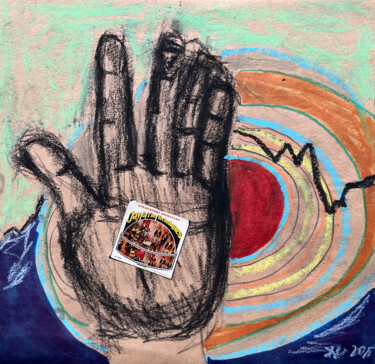 1kj4 / Back to the Future - {$M} Tekening getiteld "1kj4 / Back to the…" door Leni Smoragdova, Origineel Kunstwerk, Potlood