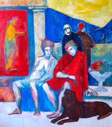 Pittura intitolato "3.09.476" da Alexey Zhucovsky, Opera d'arte originale, Olio