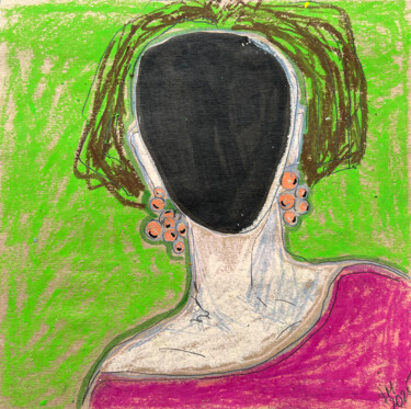 图画 标题为“1y44 / Back to the…” 由Leni Smoragdova, 原创艺术品, 粉彩