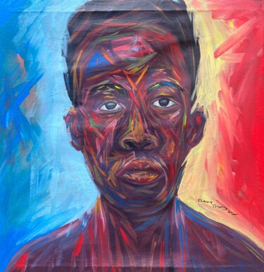 Pittura intitolato "Hope painting" da Timothy Olaniyi, Opera d'arte originale, Acrilico