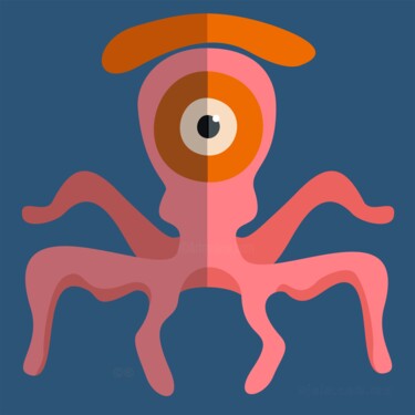 animalojo 21 - pulpojo "animalojo 21 - pulp…" başlıklı Dijital Sanat Ojolo - Abel García tarafından, Orijinal sanat, 2D Dijital Çalışma