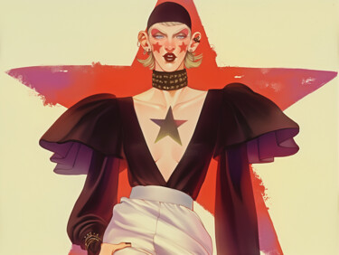 Stardust Manifesto 数字艺术 标题为“Stardust Manifesto” 由Miroslava Kettounen, 原创艺术品, 2D数字工作