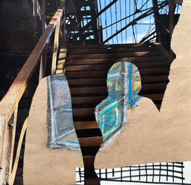 Collages titled "1WJ$ / Back to the…" by Leni Smoragdova, Original Artwork, Collages
