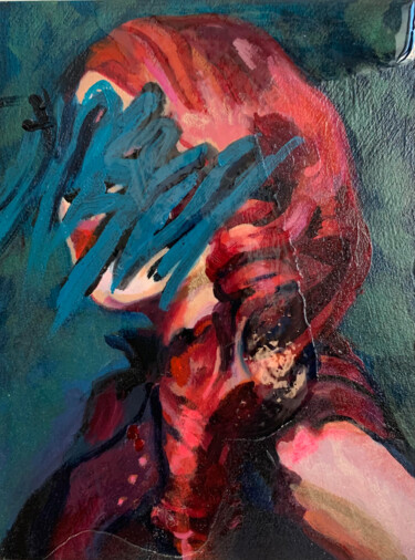 绘画 标题为“Rousse , mini paint…” 由Nathalie Pirotte, 原创艺术品, 油