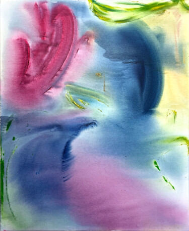 Painting titled "The Gentle Glow of…" by Evgenia Makarova, Original Artwork, Oil