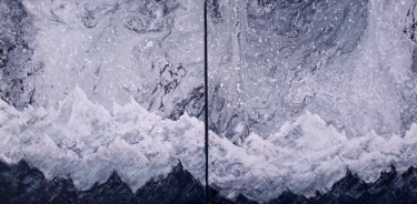 绘画 标题为“Himalayas” 由Aditya Singh Thakur, 原创艺术品, 丙烯
