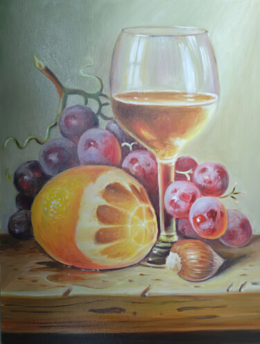Pittura intitolato "Serene Harvest of I…" da Sultan Aubekerov, Opera d'arte originale, Acrilico