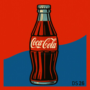 "Classic Coke" başlıklı Tablo Ds 26 tarafından, Orijinal sanat, Dijital Resim