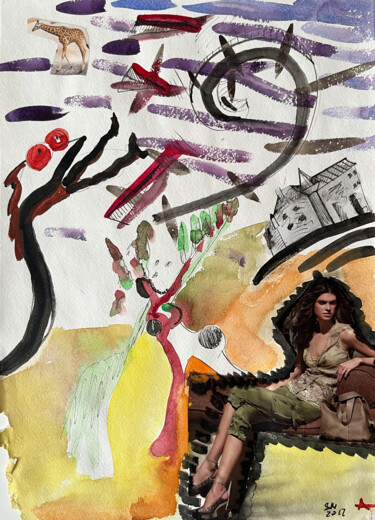 Collages titled "1hjk / Fairy tales…" by Leni Smoragdova, Original Artwork, Collages