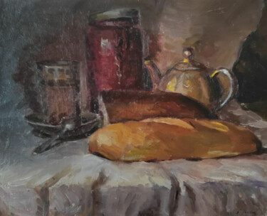 "Comforting Moments" başlıklı Tablo Sultan Aubekerov tarafından, Orijinal sanat, Akrilik