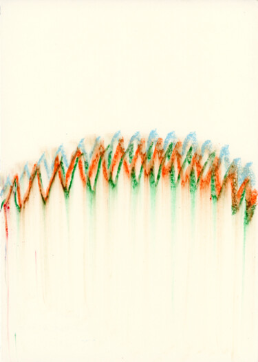 Drawing titled "Untitled No. 2525" by Alessio Lucarini, Original Artwork, Pastel