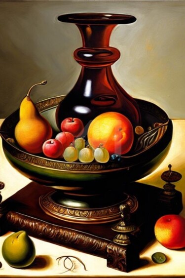 数字艺术 标题为“Still life 50” 由Georgii Stepanov, 原创艺术品, 数字油画