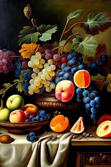 数字艺术 标题为“Still life 52” 由Georgii Stepanov, 原创艺术品, 数字油画