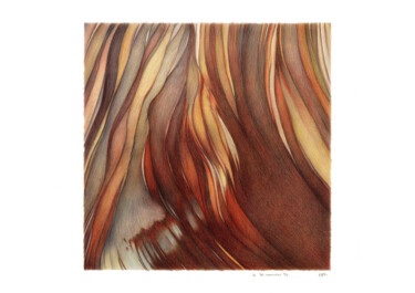 Dessin intitulée "dessins 25x25 #34" par Marie-Pascale Corcuff, Œuvre d'art originale, Crayon