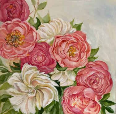 Tender Dance of Blossom Whispers 제목이 "Tender Dance of Blo…"인 미술작품 Sultan Aubekerov로, 원작, 기름