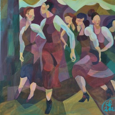 Schilderij getiteld ""The Sound of music"" door Anita Funkl, Origineel Kunstwerk, Acryl