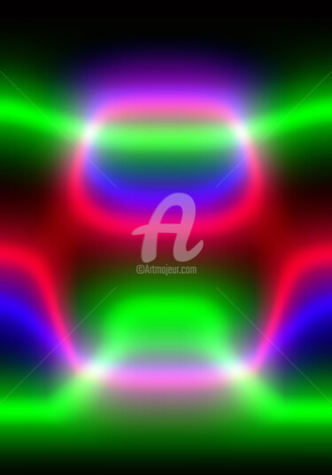 Artes digitais intitulada "Z+S+L=N" por Elīna Lazdiņa, Obras de arte originais, Pintura digital