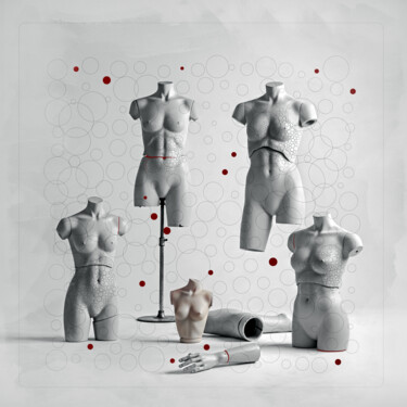 Before the silence 数字艺术 标题为“Before the silence” 由Luigi M. Verde, 原创艺术品, 数字拼贴