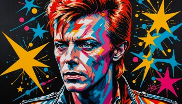 Arts numériques intitulée "ZIGGY" par Modane, Œuvre d'art originale, Image générée par l'IA
