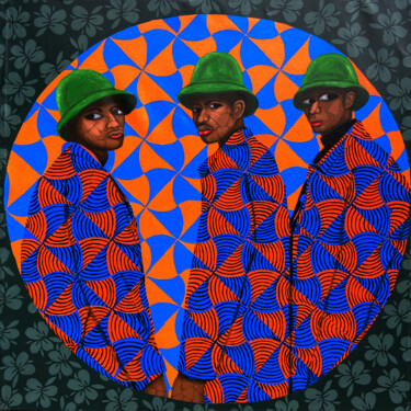 By Heart 2 (Brotherhood) "By Heart 2 (Brother…" başlıklı Tablo Feranmi Oyeleye tarafından, Orijinal sanat, Akrilik