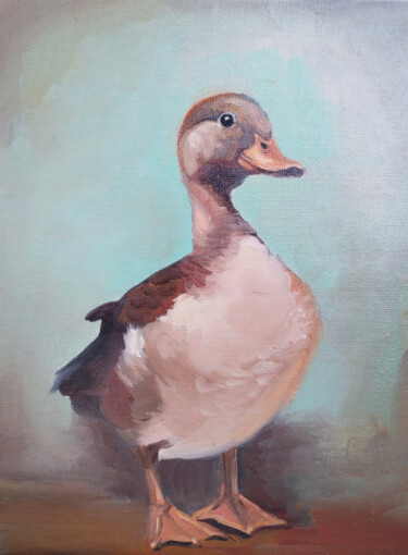 제목이 "Serene Duck Contemp…"인 미술작품 Sultan Aubekerov로, 원작, 기름