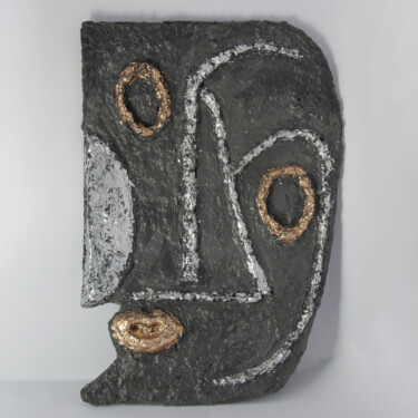 Sculpture titled "Reflection of Inner…" by Olena Morozova, Original Artwork, Paper maché