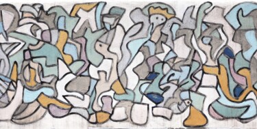 08 Algoritmi di Pace Cortile delle Nevi Catania Visionaria Fotografie getiteld "08 Algoritmi di Pac…" door Claudio Mario Andrea, Origineel Kunstwerk, Acryl