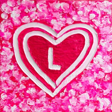 L for Love Картина под названием "L for Love" - Lucy Moon, Подлинное произведение искусства, Акрил